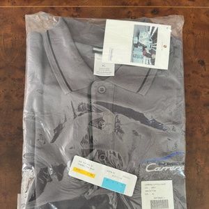 Porsche Gray Polo Carrera Shirt